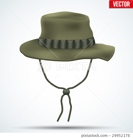 Classic military boonie hat vector 29952178
