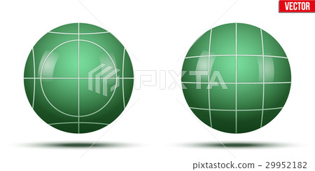 Classic Green Bocce Balls 29952182