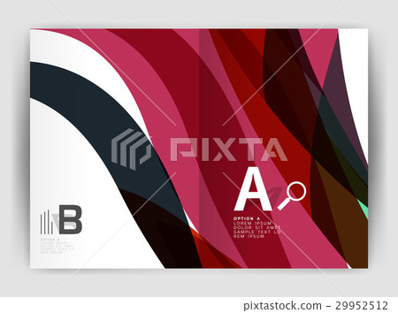 Wave design business brochure or annual report Wave design business brochure or annual report 29952512
