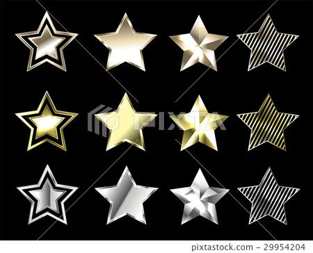 Stars of precious metals 29954204