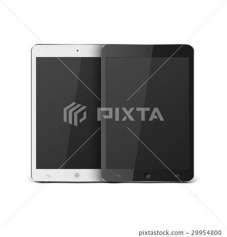 Realistic Tablet PC With Blank Screen.vector Realistic Tablet PC With Blank Screen.vector 29954800