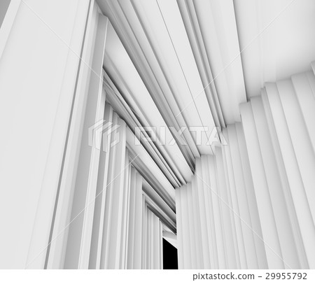 Abstract white object 29955792
