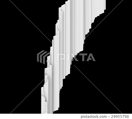 抽象的白色物體 抽象的白色物體 29955798