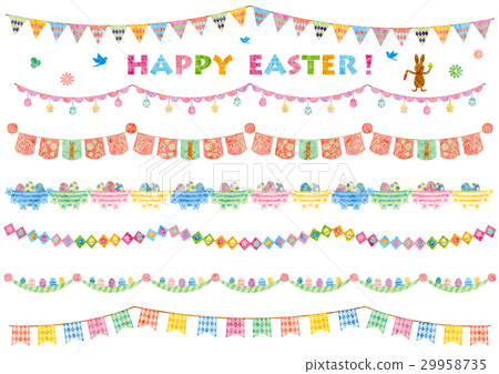 Garland Material - Happy Easter Garland Material - Happy Easter 29958735