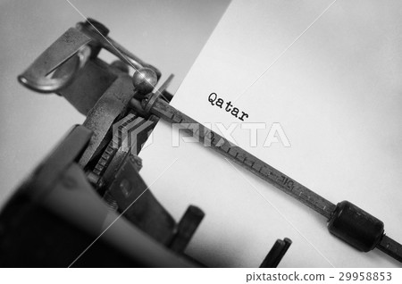 Old typewriter - Qatar Old typewriter - Qatar 29958853