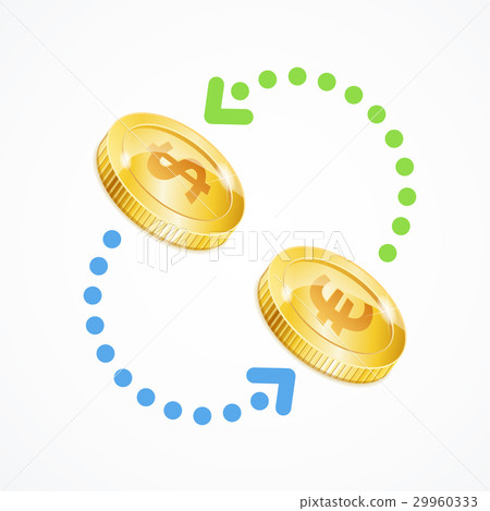 Money Currency Exchange Concept. Vector 29960333