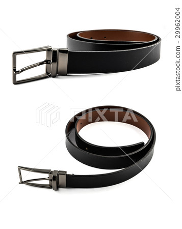 Leather belt isolated on white background Leather belt isolated on white background 29962004