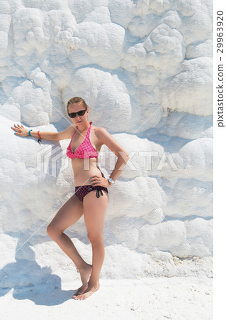 Portrait of woman in Pammukale Portrait of woman in Pammukale 29963920
