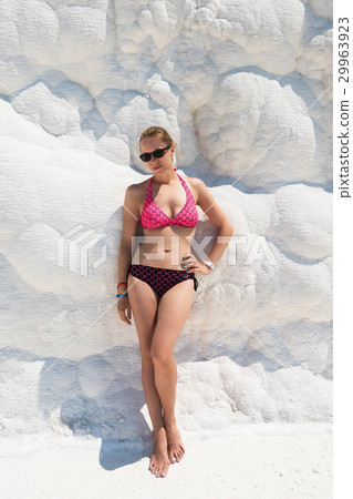 Portrait of woman in Pammukale 29963923