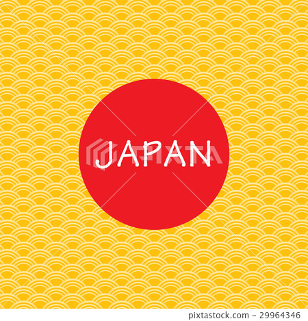 Gold Japanese background. Gold Japanese background. 29964346