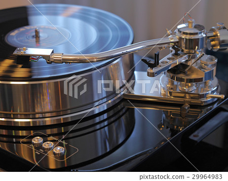 Audiophile HiFi turntable player. Audiophile HiFi turntable player. 29964983