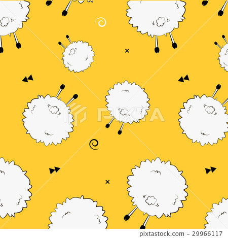 Vector illustration of domestic animal. Funny Vector illustration of domestic animal. Funny 29966117