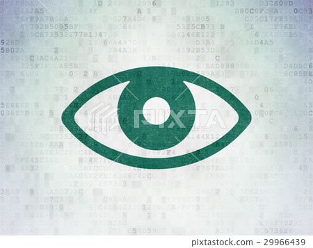 Privacy concept: Eye on Digital Data Paper 29966439