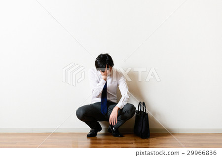 Tired businessman Tired businessman 29966836