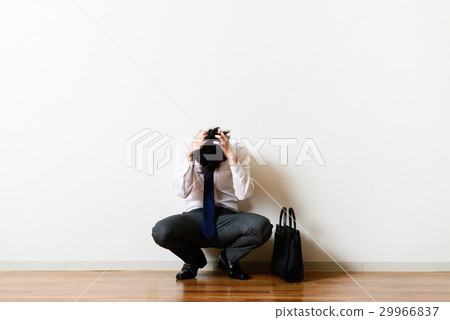 Tired businessman Tired businessman 29966837