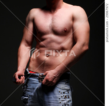 Handsome young muscleman 29967972