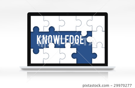 Education Learning Puzzle Pieces Graphic 29970277