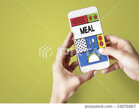 Food Preparation Lifestyle Meal Illustration 29970867