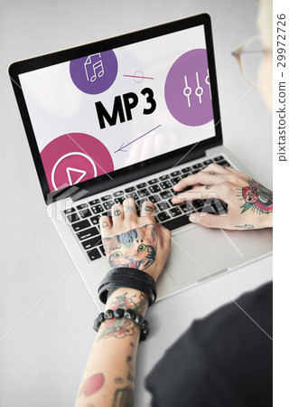 Music Streaming Media Entertainment Equalizer 29972726