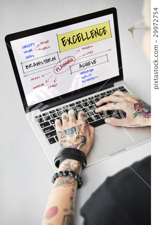 Creativity Chart Diagram Analysis Icon 29972754