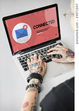 Message Letter E-Mail Chat Notification Graphic Message Letter E-Mail Chat Notification Graphic 29972847