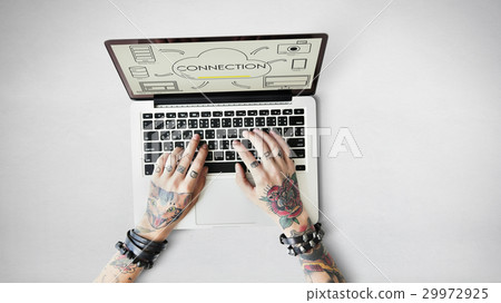 Connection Link Networking Social Togetherness Concept 29972925