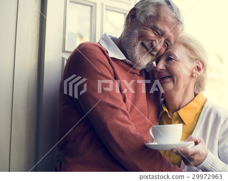 Senior Couple Daily Lifestyle Happiness Senior Couple Daily Lifestyle Happiness 29972963