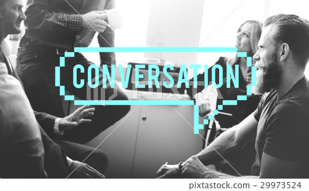 Speech bubble communication icon word Speech bubble communication icon word 29973524