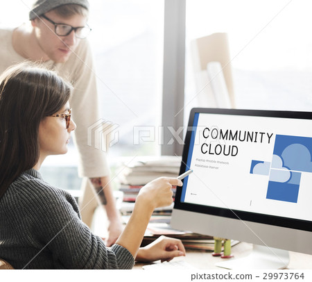 Cloud Storage Digital Sync Streaming Technology Cloud Storage Digital Sync Streaming Technology 29973764
