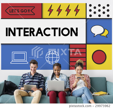 Communication Connection Social Interaction Concept Communication Connection Social Interaction Concept 29973962