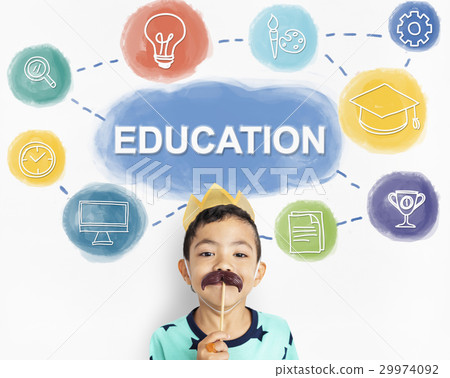 Kids Fun Camp Education Space Icons Kids Fun Camp Education Space Icons 29974092