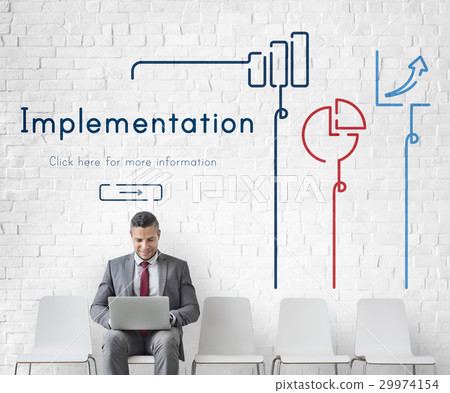 Network connection graphic overlay banner on wall Network connection graphic overlay banner on wall 29974154