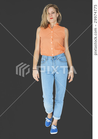 Caucasian Blonde Woman Cool Neutral Caucasian Blonde Woman Cool Neutral 29974775