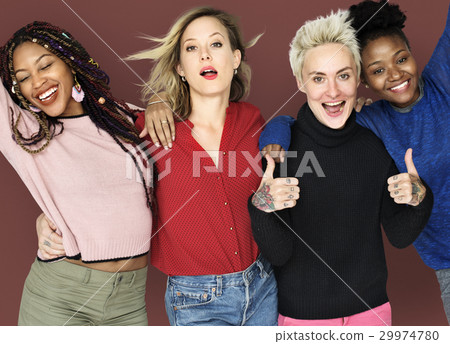 Studio People Shoot Portrait Isolated Studio People Shoot Portrait Isolated 29974780