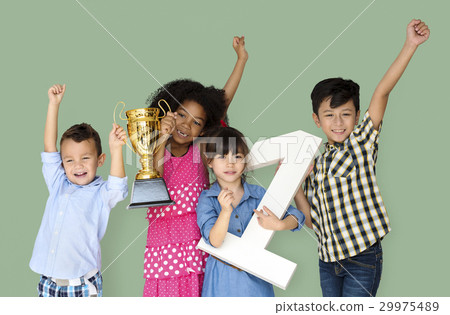 Group of Kids Trophy Competition Winner Group of Kids Trophy Competition Winner 29975489