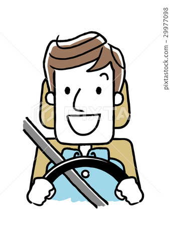 Driving man: Smile 29977098