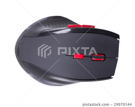 wireless mouse computer isolated on white  29978144