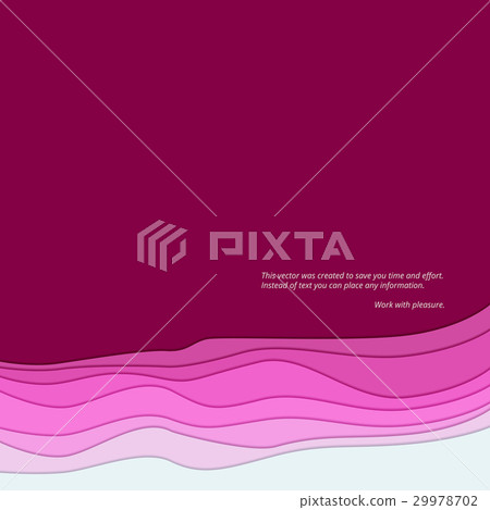 Abstract background, the form of waves with shadow 29978702