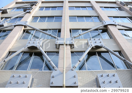 Exterior seismic retrofitting for buildings 29979928