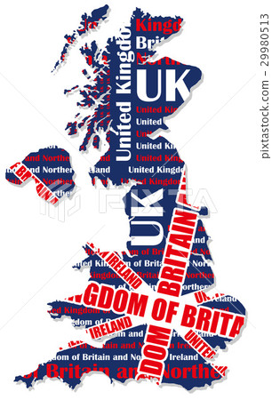 Map of UK Map of UK 29980513