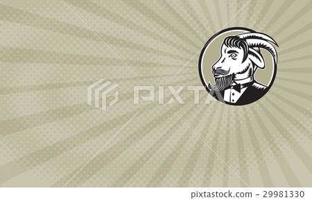 Bearded Goat Barbers Business card Bearded Goat Barbers Business card 29981330