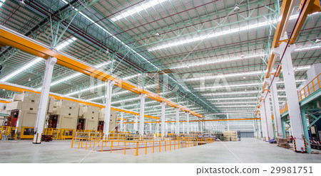 Interior of production factory Interior of production factory 29981751
