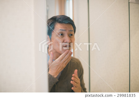 銀髮族 假牙 男人 29981835