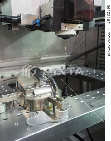 CNC wire cut machine cutting mold parts 29982599