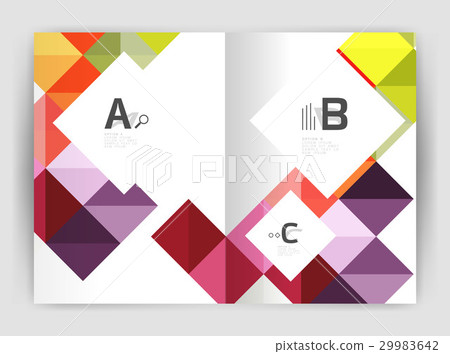 Square annual report brochure a4 print template Square annual report brochure a4 print template 29983642