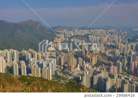 Kowloon from above from Lion Rock 2017 29986416