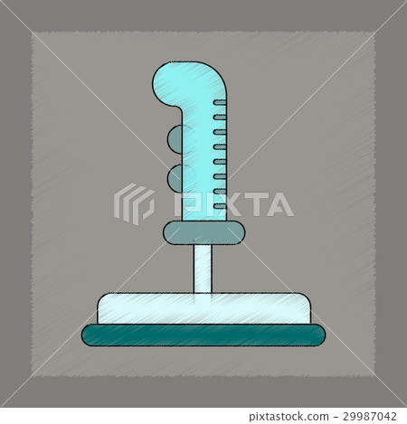 flat shading style icon game joystick 29987042