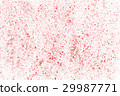 Hand-drawn red texture 29987771