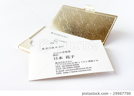 Business Card Business Card Holder Women Management Promotion Business 29987790