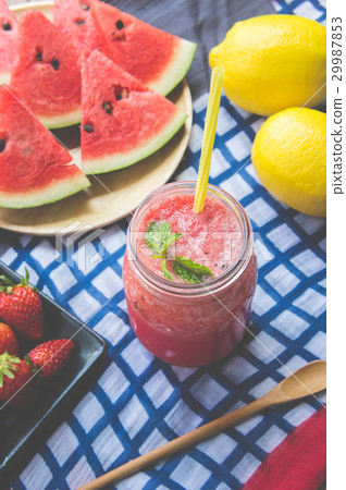 watermelon juice watermelon smoothie Refreshing watermelon juice watermelon smoothie Refreshing 29987853